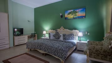 1 habitación, ropa de cama de alta calidad y minibar