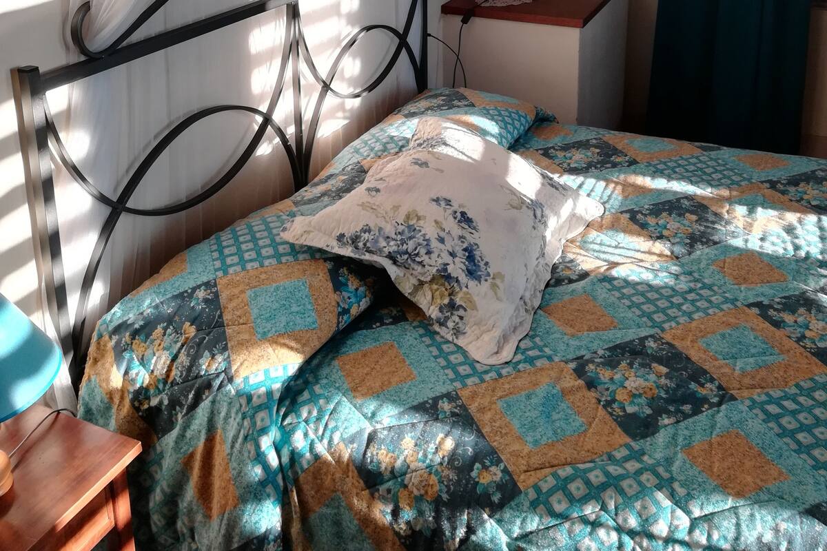 Premium bedding, free WiFi, bed sheets