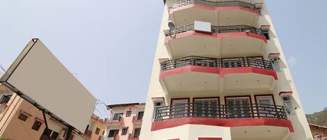 Façade de l’hébergement