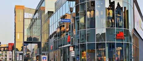 Facciata della struttura