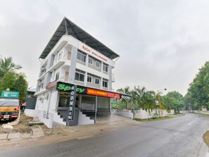 Façade de l’hébergement