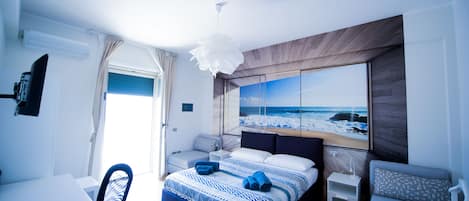 Quadruple Room, Shared Bathroom (External) | Rollaway beds, free WiFi, bed sheets
