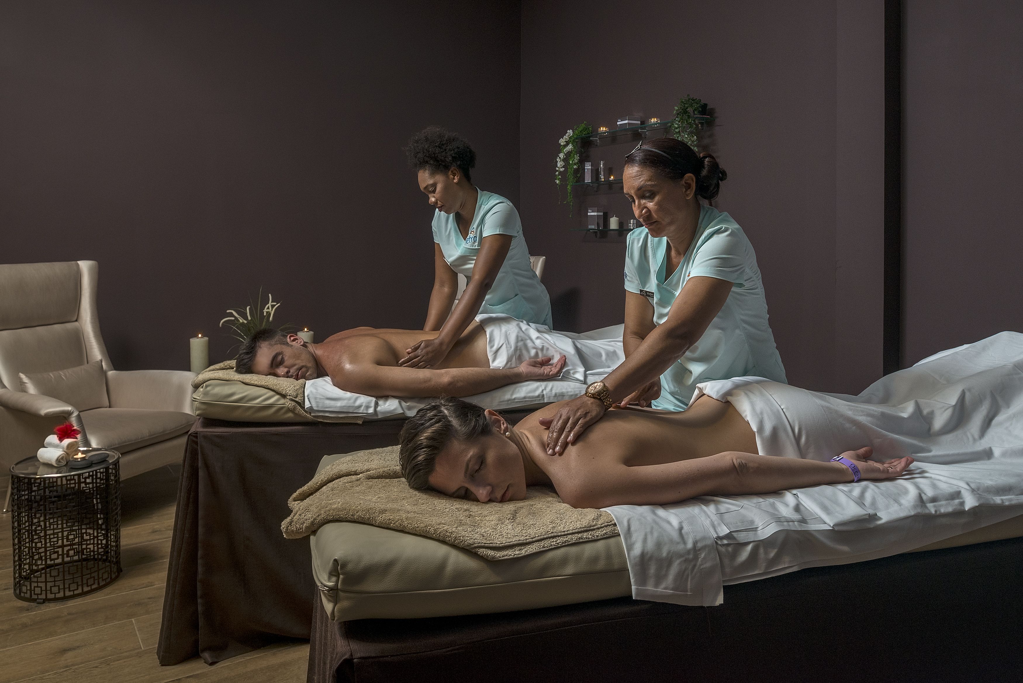 Sauna, steam room, body treatments, hydrotherapy, facials