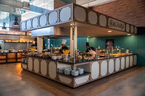 Gratis morgenmadsbuffet hver dag