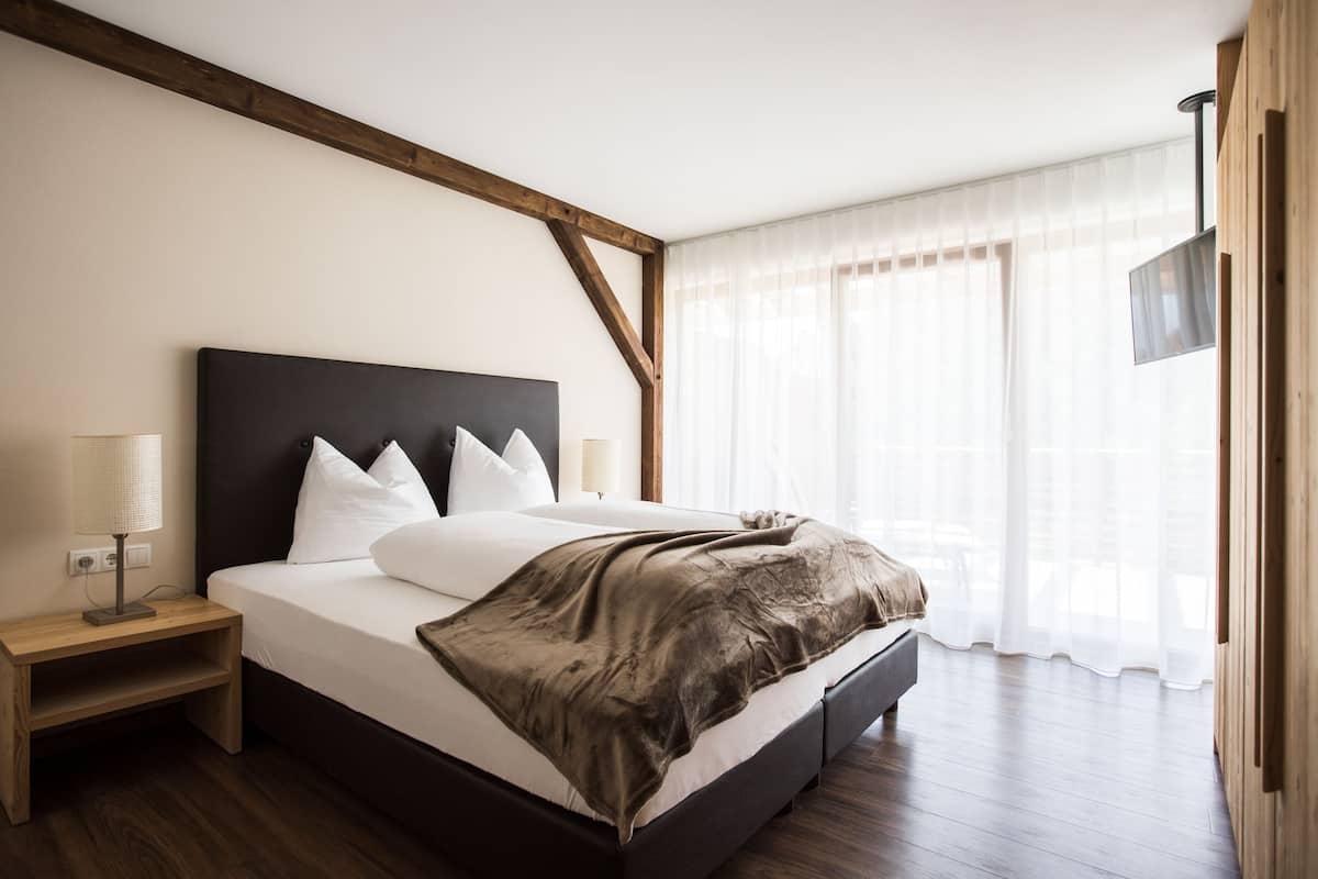 Habitación panorámica | Ropa de cama de alta calidad y edredón