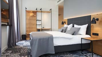 In-room safe, desk, blackout curtains, soundproofing