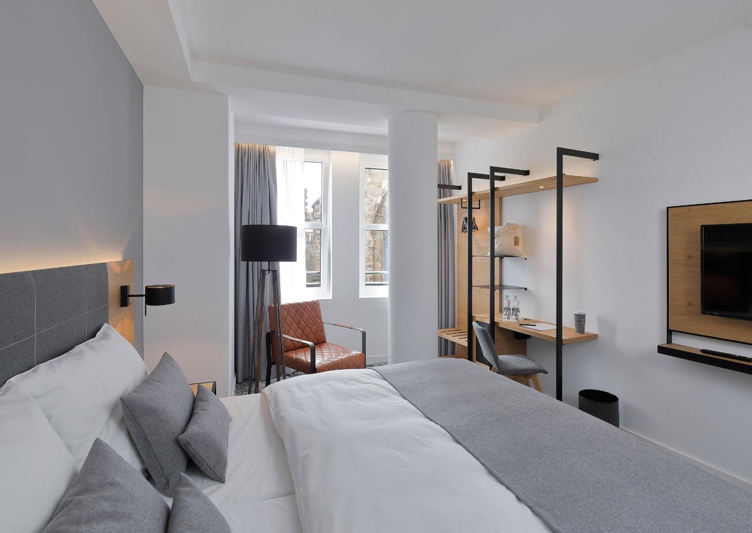 In-room safe, desk, blackout curtains, soundproofing