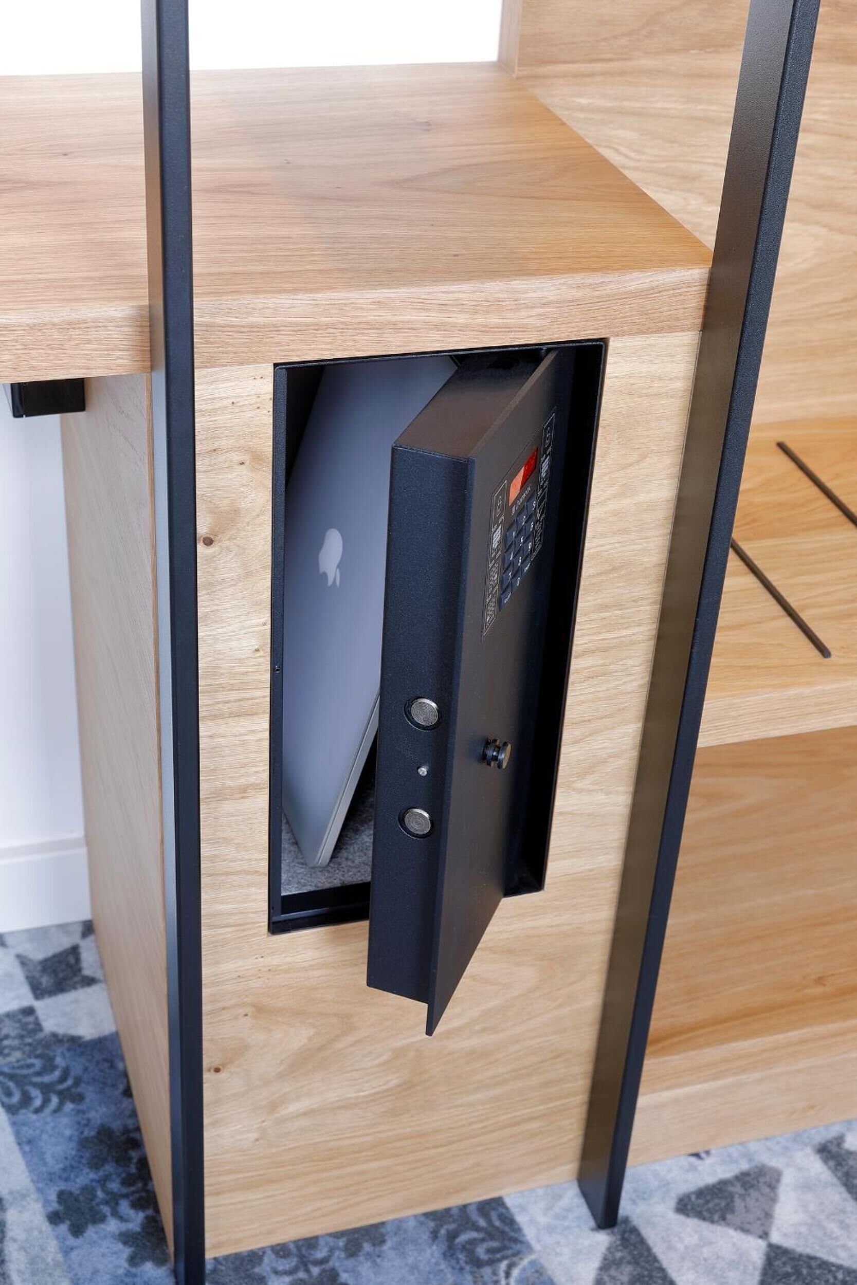 in-room safe, desk, blackout curtains, soundproofing