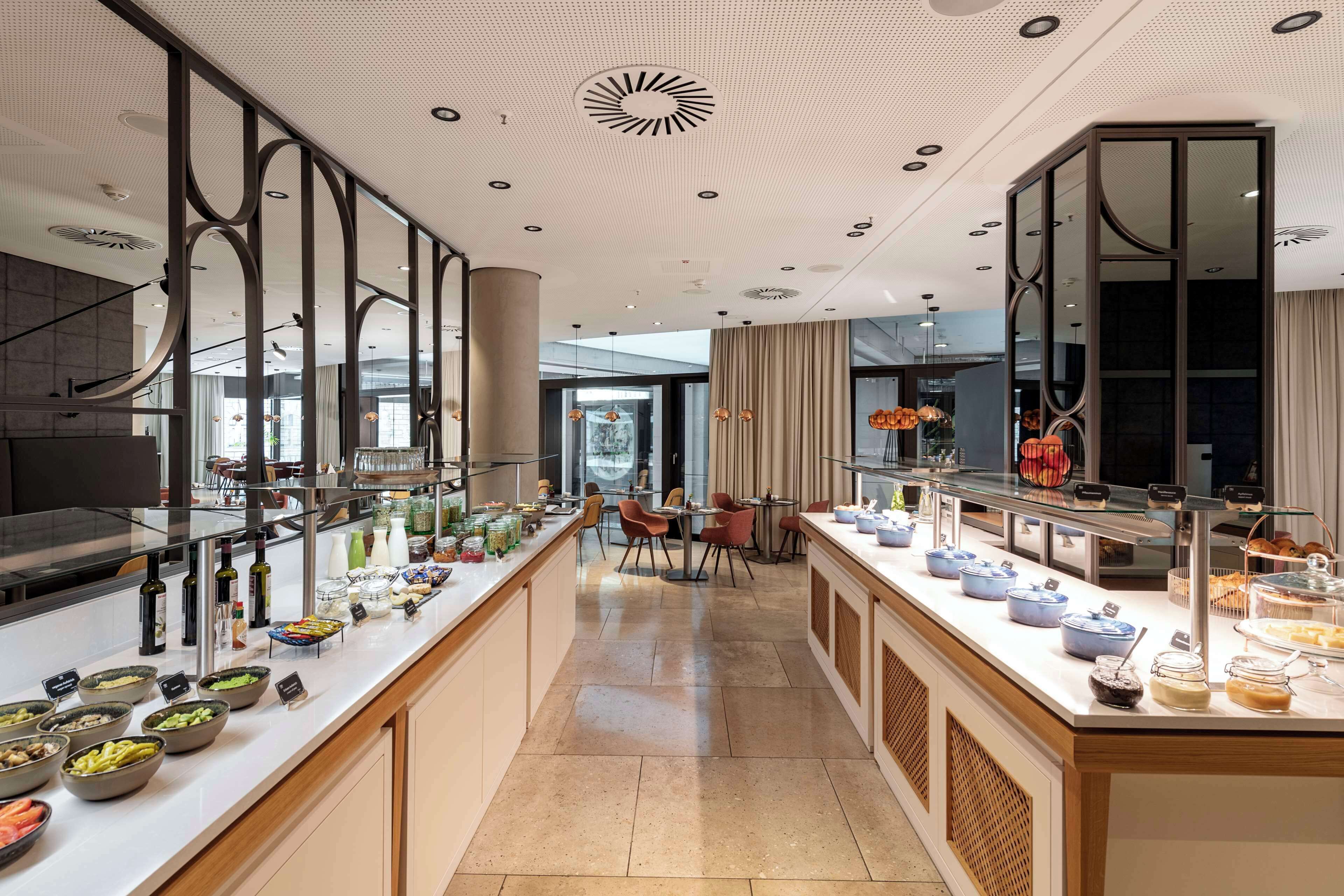 Daily buffet breakfast for a fee