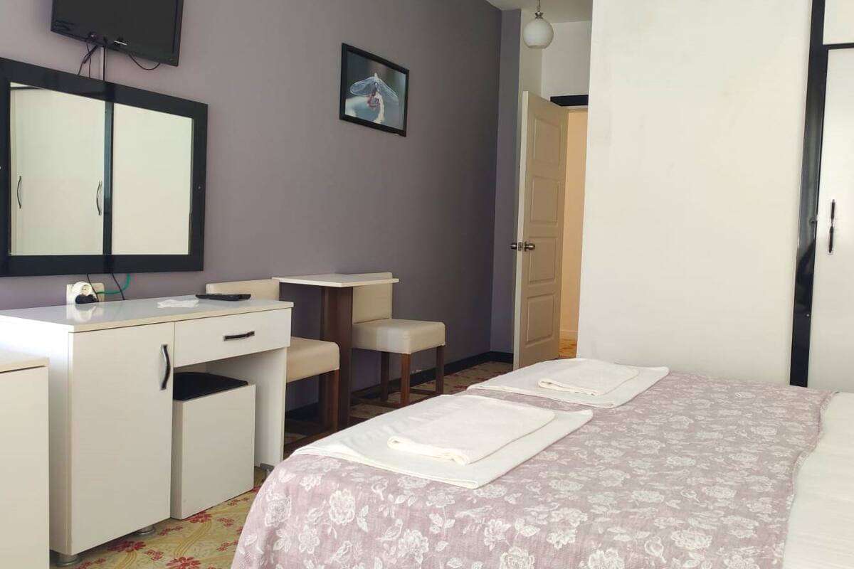Habitación individual estándar, 1 habitación, vistas a la piscina | Minibar, escritorio, ropa de cama