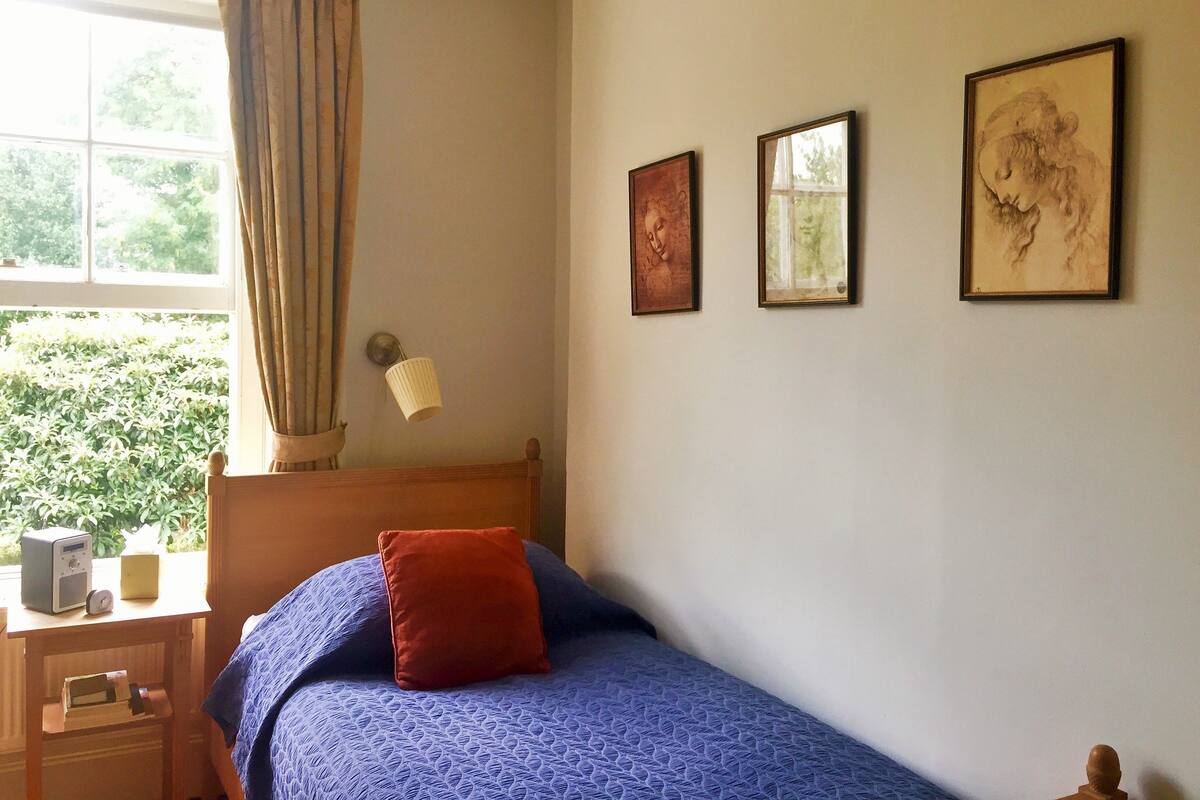 Standard-Einzelzimmer, 1 Einzelbett, Nichtraucher, Gartenblick | Minibar, Schreibtisch, laptopgeeigneter Arbeitsplatz
