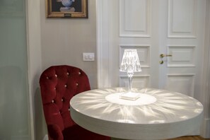 Sitteområde i lobbyen