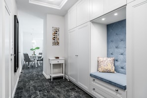 Appartement Deluxe, non-fumeurs | 1 chambre, literie de qualité supérieure, chambres insonorisées