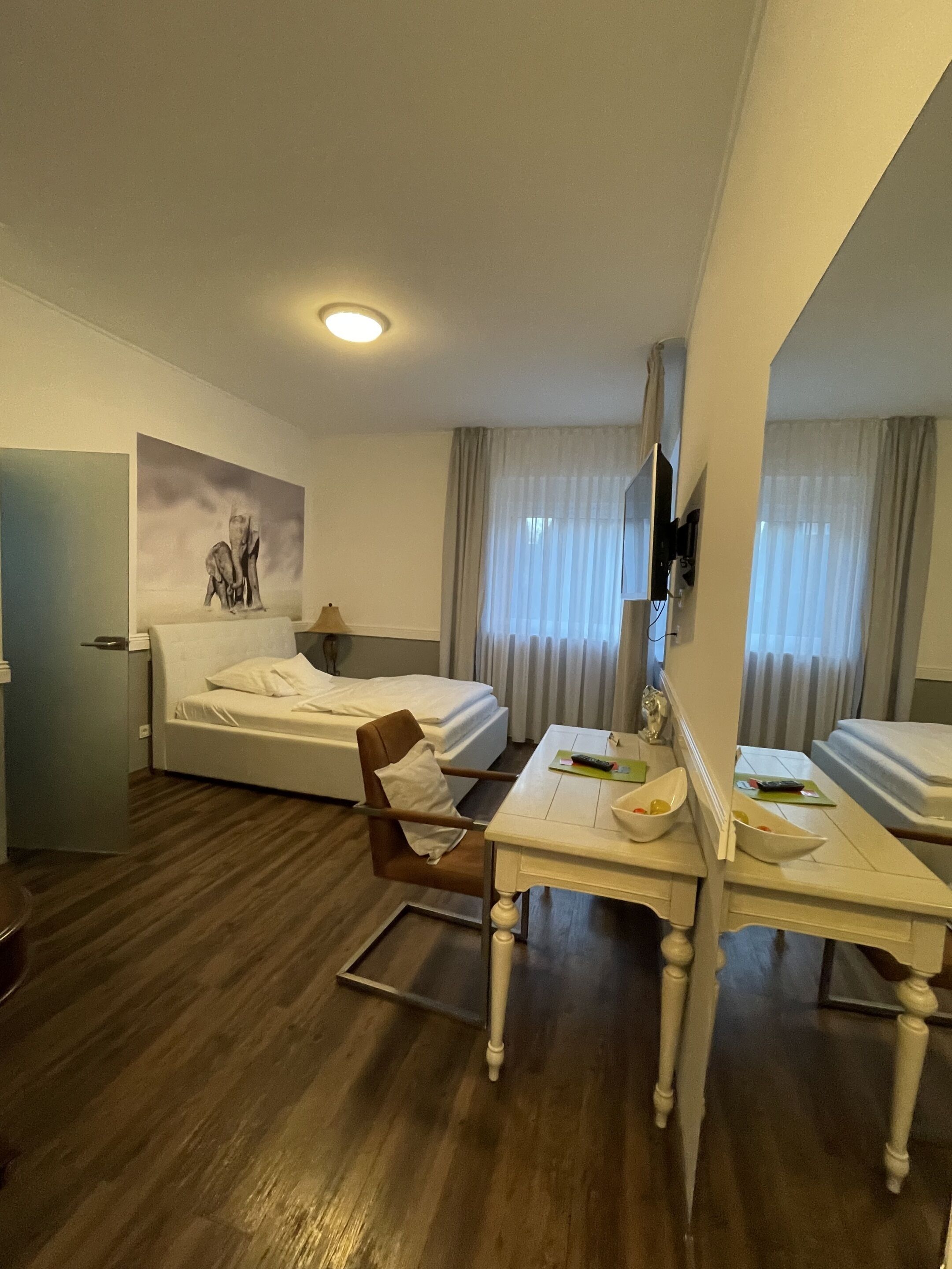 superior single room, private bathroom (schlafgut) | desk, blackout curtains, iron/ironing board, free cots/infant beds