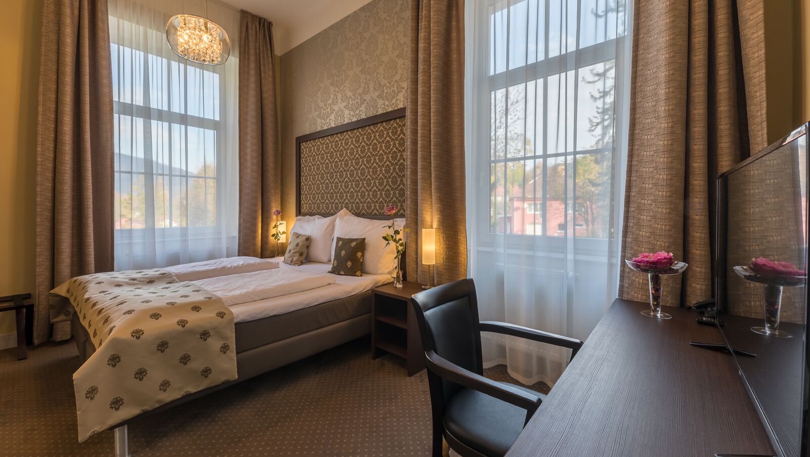 Dobbelt- eller tomannsrom – executive | Minibar, safe på rommet, individuelt dekorert og individuelt innredet