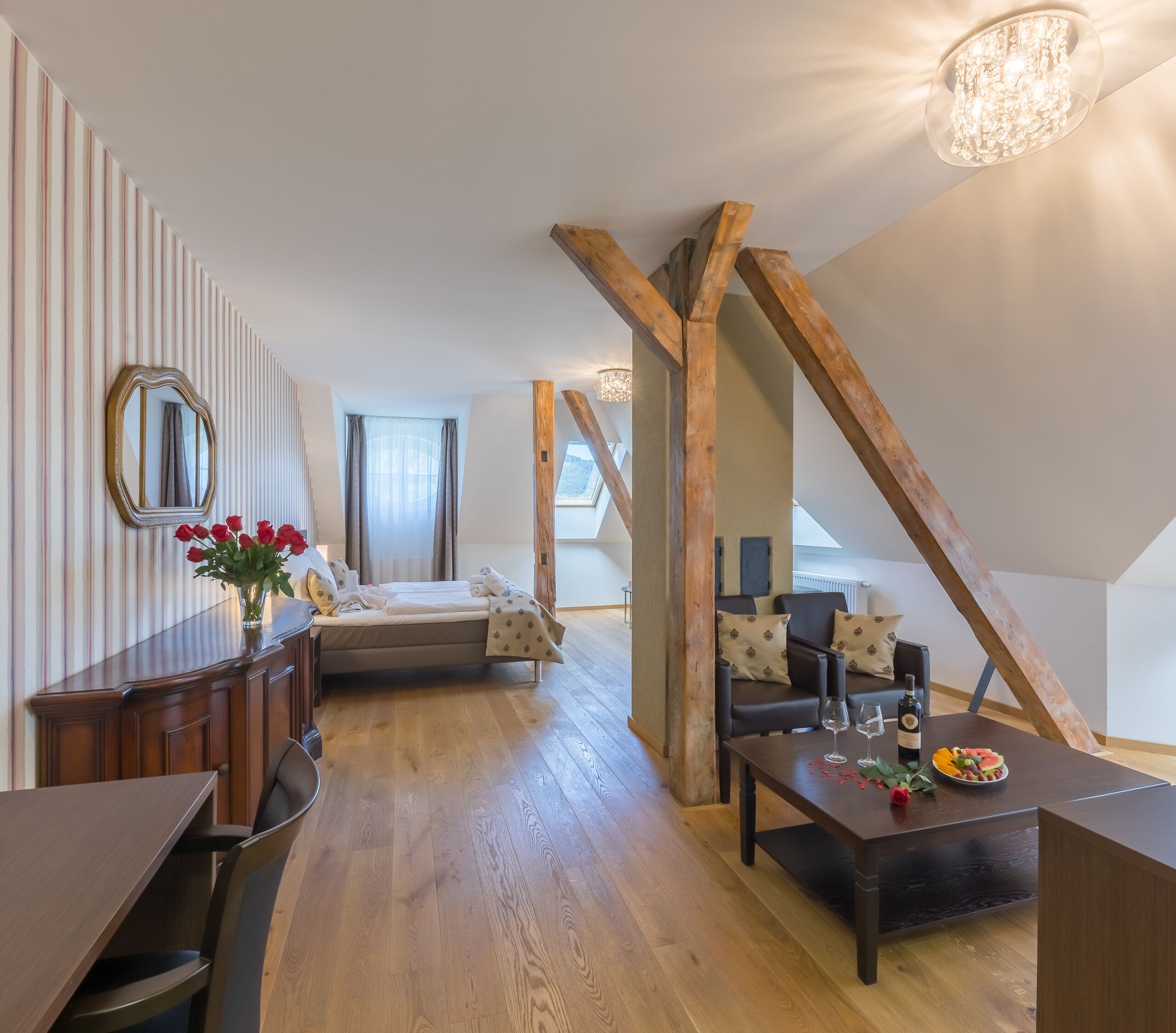 Firemannsrom – superior | Minibar, safe på rommet, individuelt dekorert og individuelt innredet