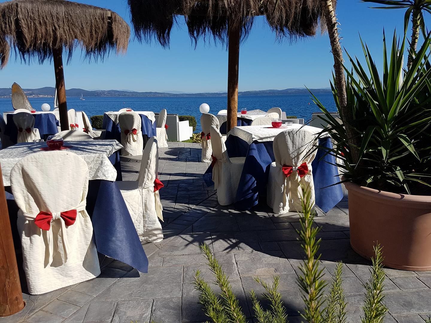 Außenbereich für Hochzeiten