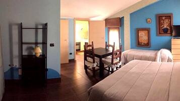 Monolocale, terrazzo | Wi-Fi gratuito, lenzuola