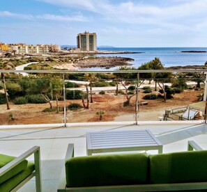 Vista a la playa o al mar