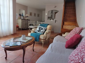 Appartement Confort, 2 chambres (appartement classé) | Coin séjour