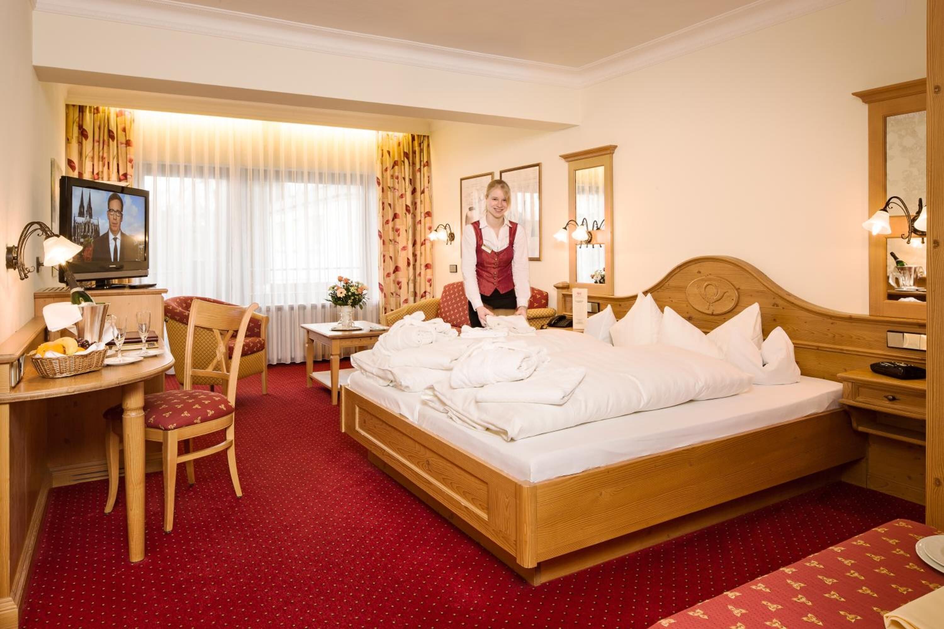 Minibar, in-room safe, desk, blackout drapes