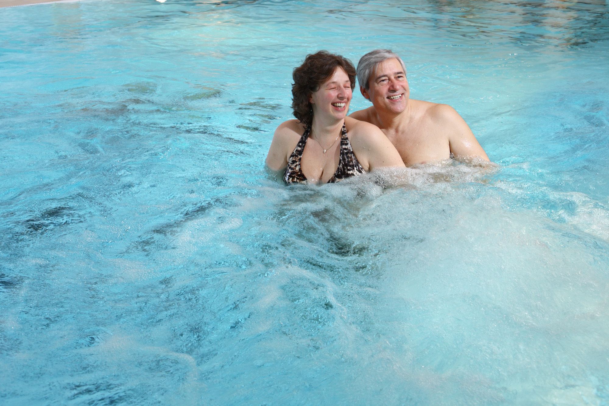 Indoor pool, open 7 AM to 9:30 PM, sun loungers