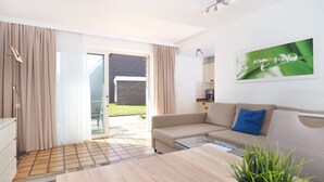 Apartment 2 with 1 bedroom (4 adults) | Living area - Haus Jasmin Büsum (Büsum)
