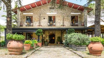 Voorkant van accommodatie