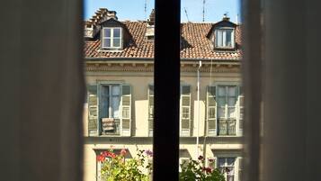 Blick von der Unterkunft