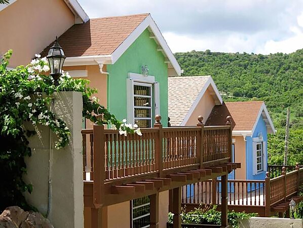 Front of property - Trilogy Villas (Falmouth Harbour)