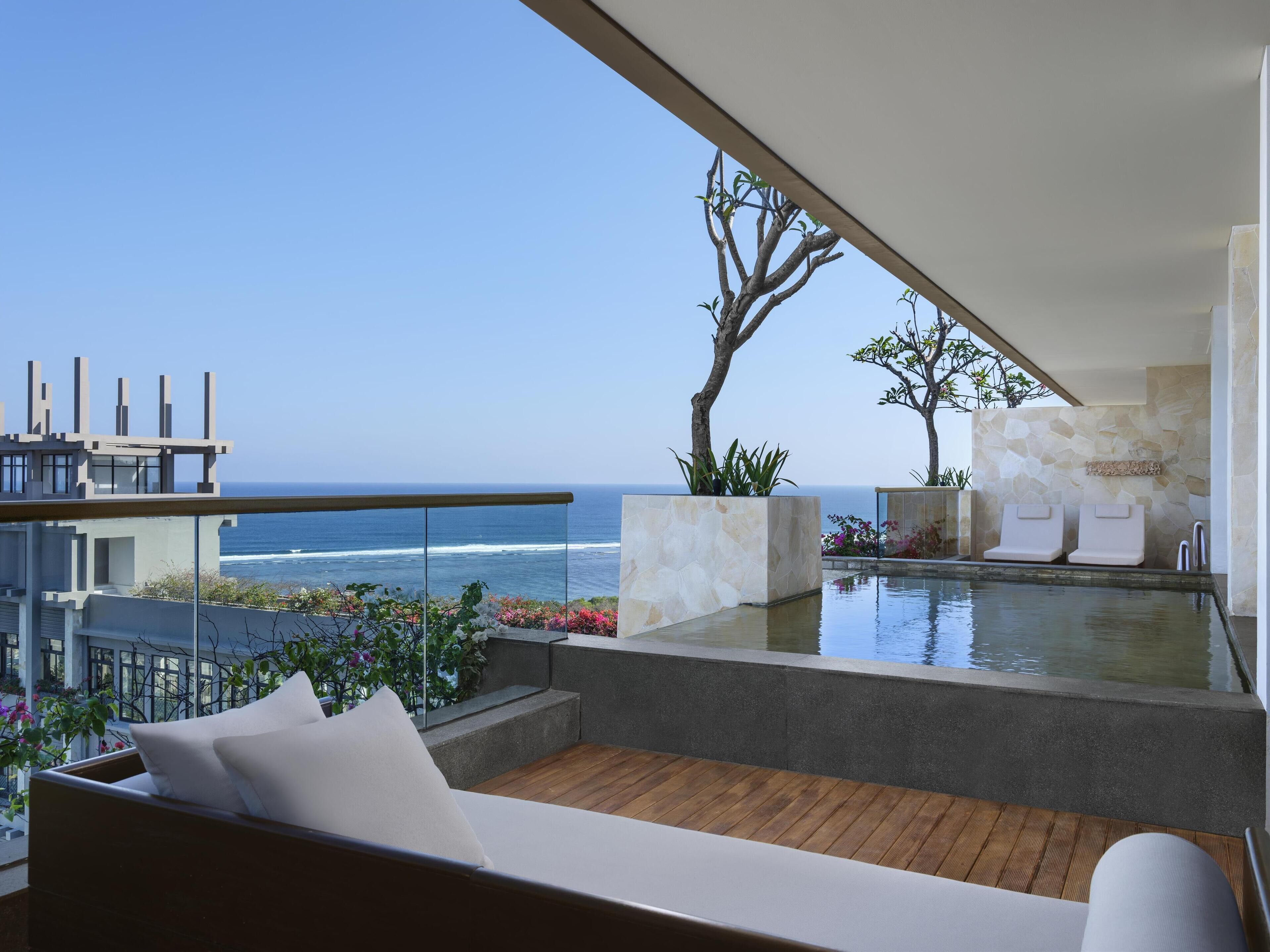 Suite, 1 Bedroom, Private Pool, Ocean View (Apurva Prestige Ocean Suite) | In-room safe, desk, blackout drapes, free WiFi