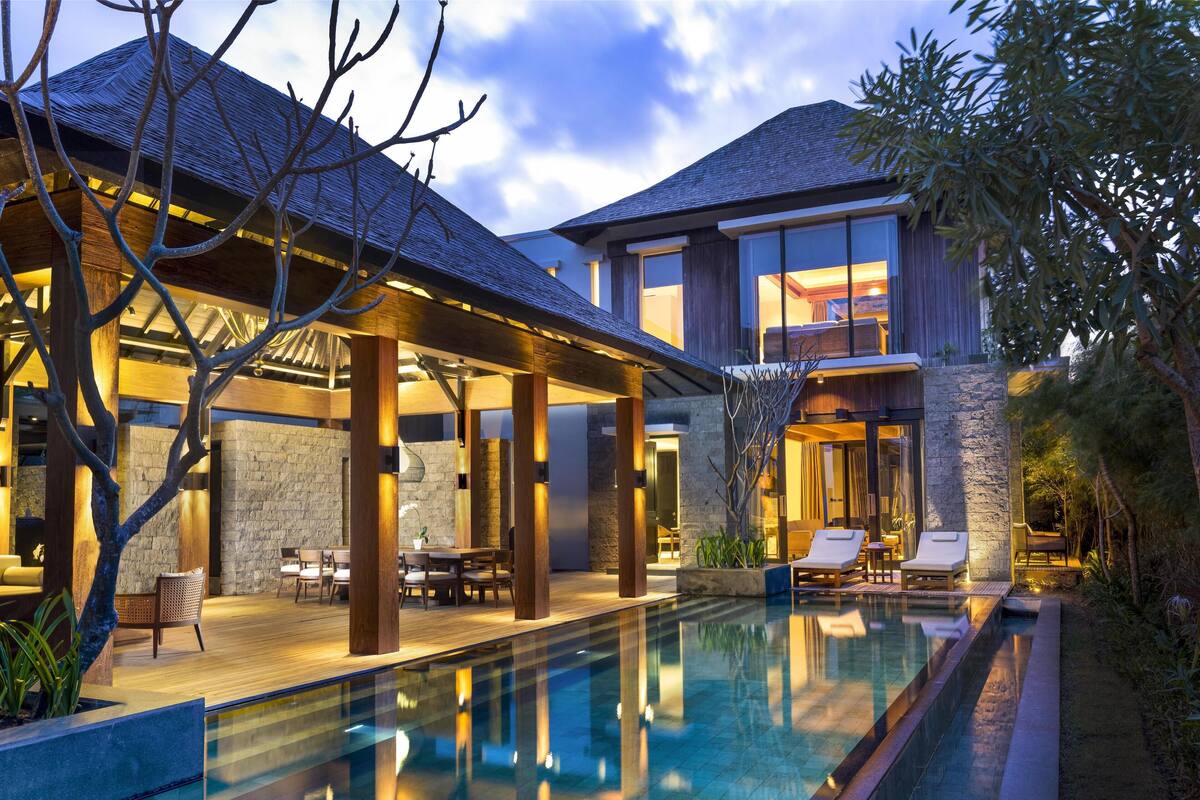 วิลล่า, 3 ห้องนอน, สระว่ายน้ำส่วนตัว, วิวสวน | บริเวณภายนอก
