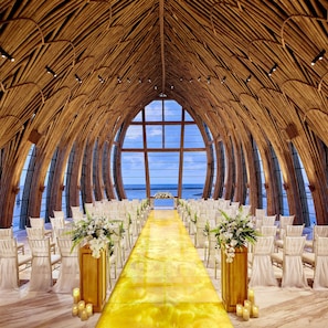 Indoor wedding