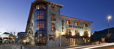 Entrada de la propiedad