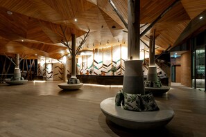 Zona de estar del vestíbulo