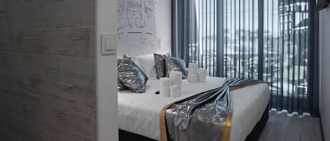 Dobbeltrom – deluxe | 1 soverom, sengetøy i egyptisk bomull og sengetøy av topp kvalitet