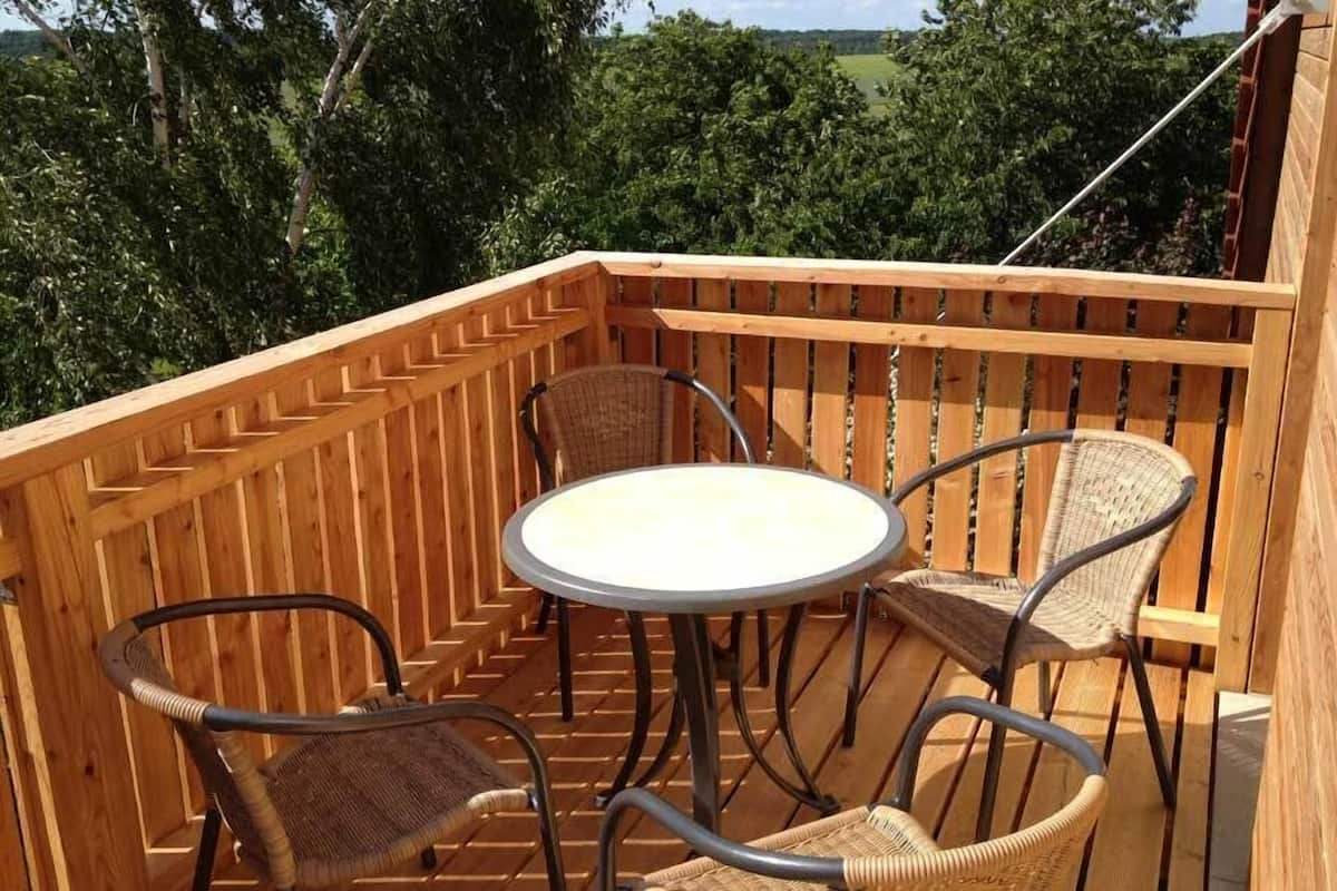 Family Apartment, 2 Bedrooms, Valley View (Balbachtalblick) | Terrace/patio