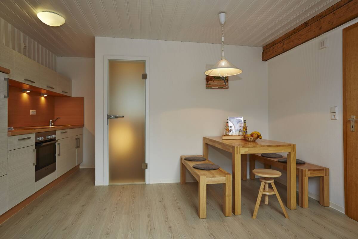 Family Apartment, 2 Bedrooms (Friedenstaube) | Living area | Flat-screen TV