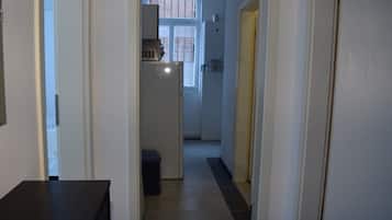 Apartment, 2 Bedrooms (54-00) | Private kitchen | Fridge, stovetop, coffee/tea maker, cookware/dishes/utensils