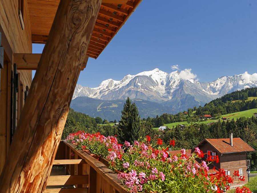 Uitzicht op de bergen
