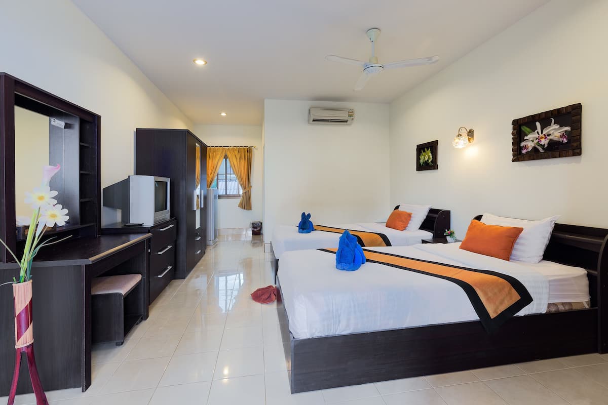 Habitación superior con 2 camas individuales | 1 habitación y ropa de cama de alta calidad