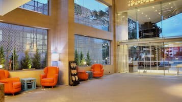 Outdoor banquet area