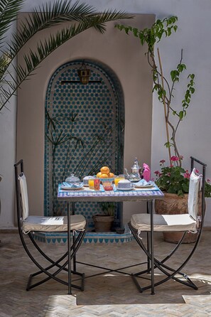 Food court - Riad Sasha (Marrakech)