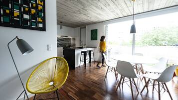 Departamento, 2 habitaciones, para no fumadores | Sábanas de algodón egipcio y ropa de cama de alta calidad