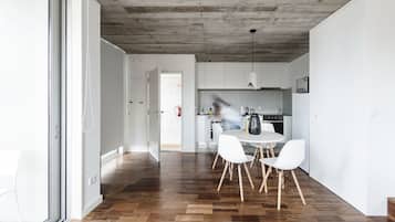 Apartment, Mehrere Betten, Nichtraucher | Eigene Küche | Kühlschrank, Mikrowelle, Ofen, Herdplatte