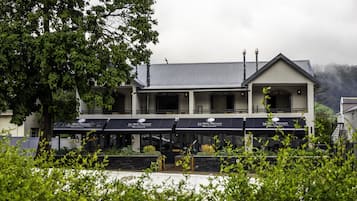Voorkant van accommodatie