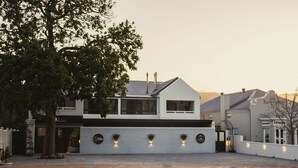 Fassade der Unterkunft