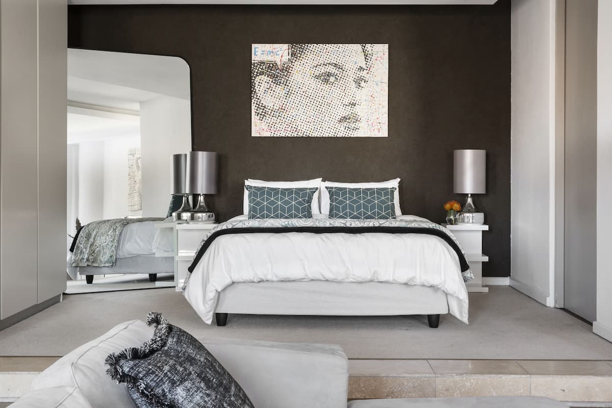 Estudio de lujo, 1 cama de matrimonio, baño privado, vistas a la ciudad | Ropa de cama de alta calidad y decoración individual