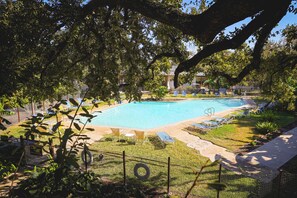 Seasonal outdoor pool