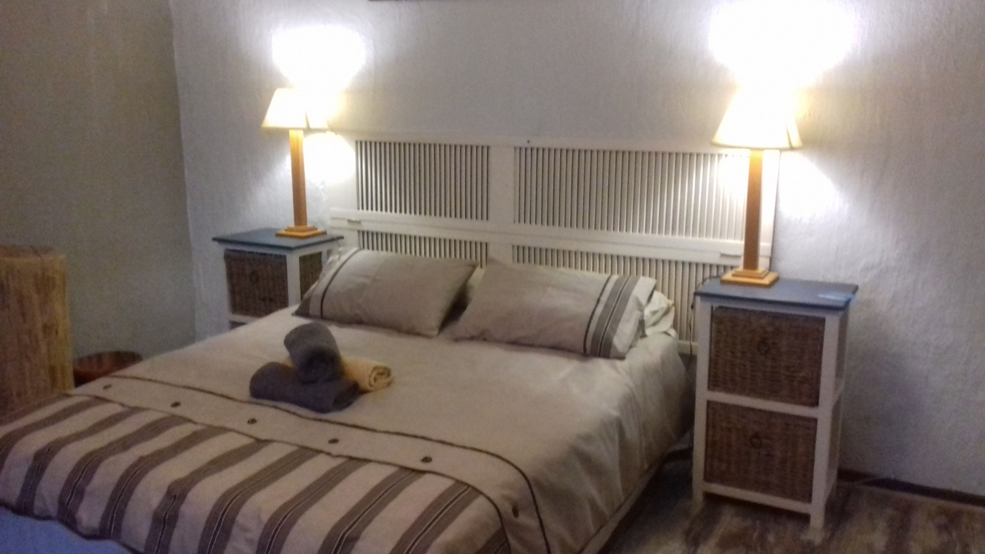 Basic Double Room Single Use, 3 Bedrooms, Garden View, Garden Area | 3 bedrooms, bed sheets